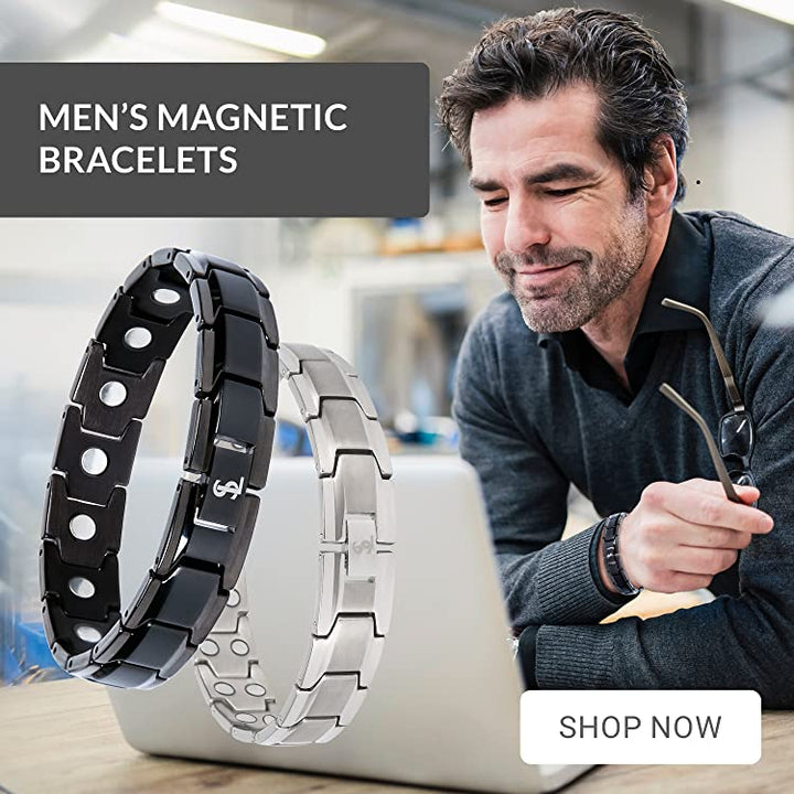 Smarter LifeStyle Bracciale Uomo In Acciaio Chirurgico 316L | Maglie Larghe Regolabili 24 Cm | Ipoallergenico E Impermeabile | 4 Colori | Confezione Regalo