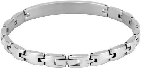 Elegant Surgical Grade Steel Medical Alert ID Bracelet - Women's / Type 1 Diabetes - Smarter LifeStyle Shop