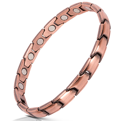 Elegant Women's Pure Copper Magnetic Therapy Bracelet